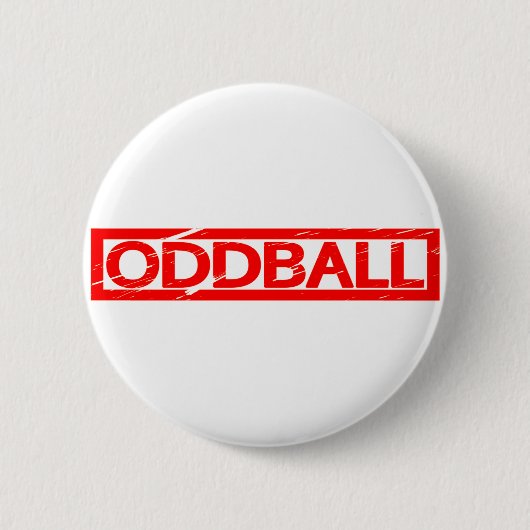 Oddball Stamp Ronde Button 5,7 Cm (Voorkant)