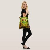 OddFriends Gooey Monster Canvas tas (Op model)