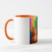 OddFriends Mug Monster Colorée - Déplaisant Cute C (Gauche)