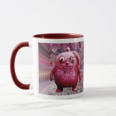 OddFriends Pink Creature Mug (Gauche)