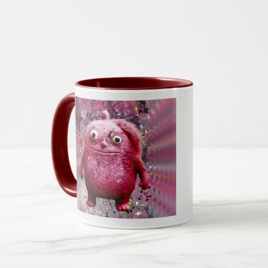 OddFriends Pink Creature Mug (Devant gauche)