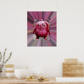 OddFriends - Poster de création Whimsical Rose (Cuisine)