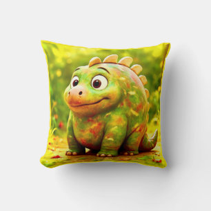 OddFriends - Schattige Poster van Chubby Dino Kussen
