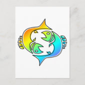 oddRex pisces Briefkaart (Voorkant)