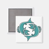 oddRex pisces Magneet (Voorkant / Achterkant)