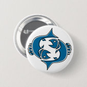 oddRex pisces Ronde Button 5,7 Cm (Voorkant /achterkant)