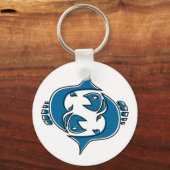 oddRex pisces Sleutelhanger (Voorkant)