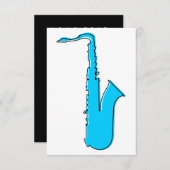 oddRex saxofone Kaart (Voorkant / Achterkant)