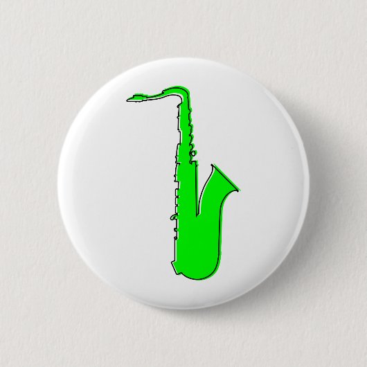 oddRex saxofone Ronde Button 5,7 Cm (Voorkant)