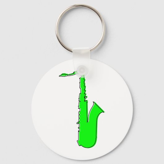 oddRex saxofone Sleutelhanger (Voorkant)