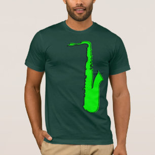 oddRex saxofone T-shirt
