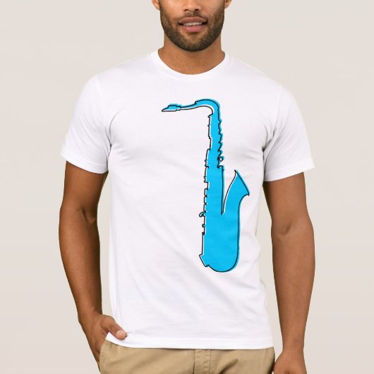 oddRex saxofone T-shirt (Voorkant)