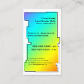 oddRex-tandheelkunde Visitekaartje (Achterkant)