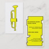 oddRex trompet Visitekaartje (Voorkant / Achterkant)