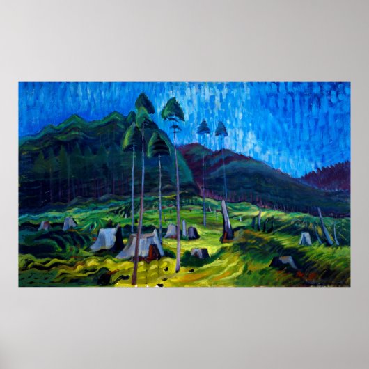 Odds and Einds door Emily Carr (1939) Poster (Voorkant)