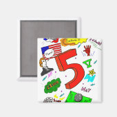 Ode à cinq aimants (Recto/Verso)