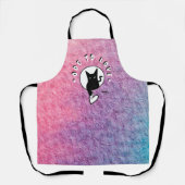 Ode à l'amour tablier de chat par Adiela Akoo (Recto)