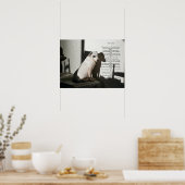 Ode aan de hond poster (Keuken)