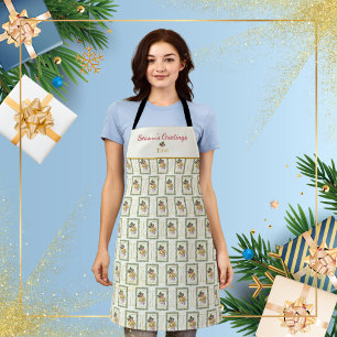 Ode aan de notenkraker Garland Ivory Accent Schort