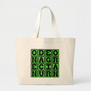 Ode aan een Griekse Urn, gedicht van John Keats Grote Tote Bag