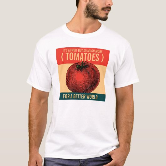 Ode aan een tomatenShirt T-shirt (Voorkant)