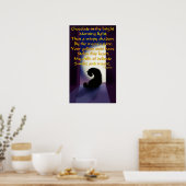 Ode aan een zwarte kat poster (Keuken)