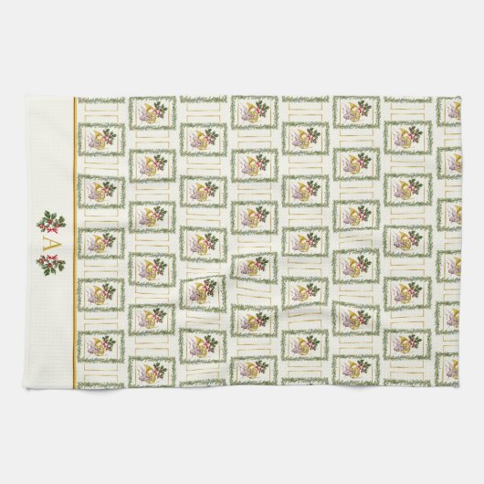 Ode aan het Nutcracker Ballet Garland Ivory accent Theedoek (Horizontaal)