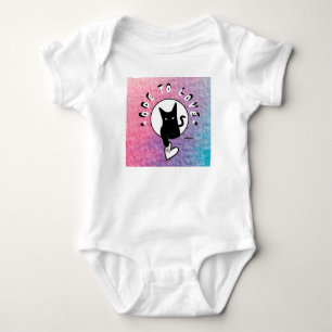 Ode aan Liefde Kat Bodysuit door Adiela Akoo