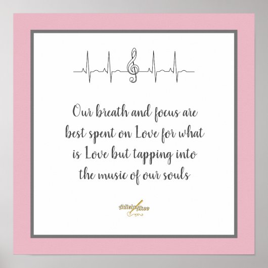 Ode aan Liefde Poster van Dichteres Adiela Akoo (Voorkant)