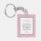 Ode aan Liefde Sleutelhanger van Dichteres Adiela (Voorkant Links)