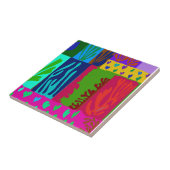 Ode aan Matisse Collage Tegeltje (Zijkant)