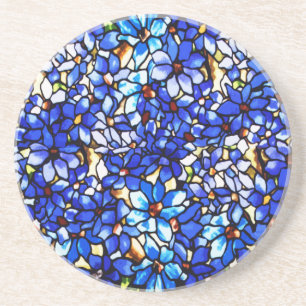 Ode aan Tiffany Clematis Zandsteen Onderzetter