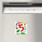 Ode aan Vijf Magnet Magneet (Insitu (Vaatwasser))