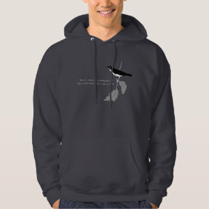 "Ode sweat - shirt à capuche à rossignol"