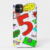 Ode to Five iPhone 5 Coque (Dos)