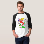 Ode to Five Mens Raglan T-Shirt (Devant entier)