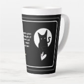 Ode to Love Cat Latte Mug par Adiela Akoo (Angle droit)