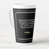 Ode to Love Cat Latte Mug par Adiela Akoo (Angle gauche)