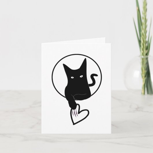 Ode to Love Chat Carte de note pliée - Adiela Akoo (Devant)