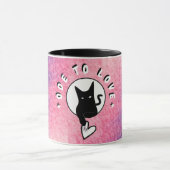Ode to Love Chat Mug par Adiela Akoo (Centre)