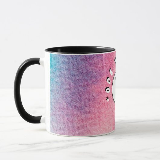 Ode to Love Chat Mug par Adiela Akoo (Gauche)