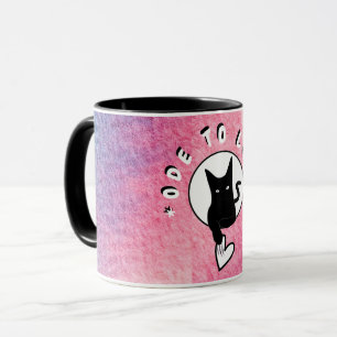 Ode to Love Chat Mug par Adiela Akoo