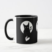 Ode to Love Chat Mug par la poète Adiela Akoo (Gauche)
