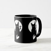 Ode to Love Chat Mug par la poète Adiela Akoo (Devant droit)