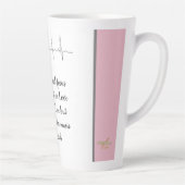 Ode to Love Latte Mug par la poète Adiela Akoo (Droite)