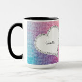 Ode to Love Mug par la poète Adiela Akoo (Gauche)