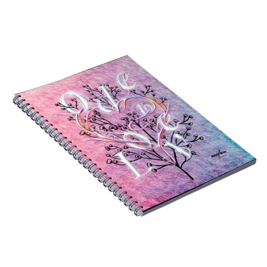 Ode to Love Spiral Carnet (Côté Droit)