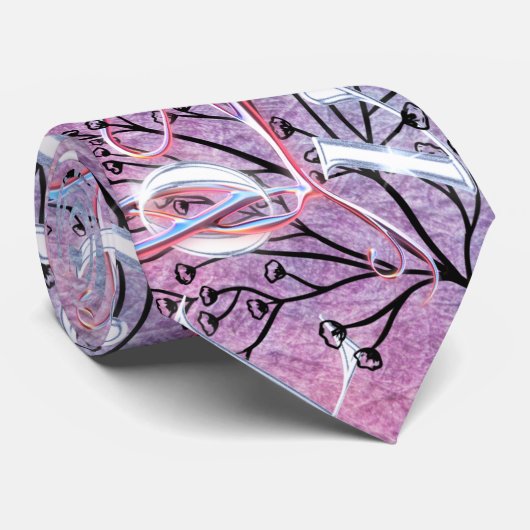 Ode to Love Stropdas van Poet Adiela Akoo (Opgerold)