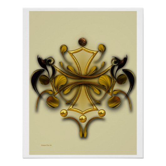 "Ode To Pure Signification", Affiche Glossy (Devant)