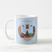 Ode to The Nutcracker Ballet Blue Customize Tile Koffiemok (Links)